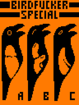 ambiguous_gender animal_genitalia animal_penis beak black_and_orange cetacean_genitalia cetacean_penis cloacal cloacal_penetration duo extreme_penetration feral fingering genitals humanoid_genitalia humanoid_penis male penetration penis ridiculous_fit tapering_penis text x-ray_view einin avian bird 2026 3:4 digital_media_(artwork) english_text monochrome pixel_(artwork)