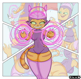 4_fingers adult_on_young age_difference anthro anthro_on_anthro arms_bent balls bare_shoulders bent_leg big_breasts big_butt big_eyes big_mouth_(anatomy) big_nipples biped black_blush black_ears black_eyebrows black_eyes blue_background blush blush_lines bodily_fluids border bottomless bottomless_anthro bottomless_female bottomless_male brain brain_dome breasts butt cheek_tuft clothed clothed_anthro clothed_female clothed_male clothed_sex clothing cum cum_from_ass cum_in_ass cum_inside curved_eyebrows dress drooling duo erection eyebrows eyelashes face_squish facial_tuft fangs fellatio female fingers foreskin front_view fur fur_tuft genital_fluids genitals glans green_eyes green_sclera grin grinning_at_viewer half-closed_eyes hand_on_another's_leg hand_on_another's_thigh hand_on_leg hand_on_thigh handjob heart_symbol holding_another's_penis holding_penis huge_butt huge_hips huge_nipples humanoid_genitalia humanoid_hands humanoid_penis hypnosis intraspecies iris kneeling legs_together legwear light_body light_fur logo looking_at_another looking_at_another's_penis looking_at_genitalia looking_at_partner looking_at_penis looking_at_viewer looking_pleasured male male/female markings mask mature_anthro mature_female mind_control minidress monotone_balls monotone_genitals multicolored_body multicolored_fur narrowed_eyes navel nipple_outline nipples nude_anthro nude_male older_female older_on_young open_mouth open_smile oral orange_body orange_ears orange_fur orange_stripes orange_tail organs outside_border partially_retracted_foreskin penile penis penis_in_mouth pink_heart pink_nose pink_tongue plump_labia pointy_ears prick_ears pupils purple_clothing purple_dress purple_legwear purple_mask purple_minidress purple_thigh_highs purple_thong purple_underwear red_clothing red_shirt red_t-shirt red_topwear retracted_foreskin saliva sex shirt shota simple_background sitting skimpy slit_pupils smile smiling_at_another smiling_at_partner smiling_at_viewer snout spiral spiral_eyes spread_legs spreading squish standing striped_arms striped_body striped_butt striped_fur striped_legs striped_markings striped_tail stripes superhero superhero_costume superpowers t-shirt tail tail_markings teeth text thick_eyelashes thick_thighs thigh_highs thin_eyebrows thong tongue tongue_out topwear tuft underwear upskirt vulva white_balls white_body white_border white_fur white_nose white_penis white_text wide_hipped_anthro wide_hipped_female wide_hips young young_anthro young_male younger_male foxart950 litterbox_comics fran_(litterbox_comics) vincent_(litterbox_comics) calico_cat domestic_cat felid feline felis mammal tabby_cat 2025 absurd_res artist_logo artist_name comic digital_drawing_(artwork) digital_media_(artwork) hi_res incest_(lore) mother_(lore) mother_and_child_(lore) mother_and_son_(lore) parent_(lore) parent_and_child_(lore) parent_and_son_(lore) son_(lore)
