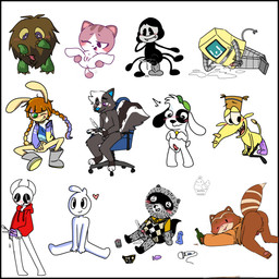 6_legs alcohol anal anal_penetration anthro anus ass_up balls bedroom_eyes beverage blurred_character blush blush_lines bodily_fluids bottomless braided_hair butt buttplug carl_(carl_the_collector) chair clothed clothing computer_jay cum dildo drunk ejaculation electronics embarrassed erection excessive_cum excessive_genital_fluids eyes_closed fangs female fingering footwear fur furniture gaming_chair genital_fluids genitals group hair hand_on_face hands_on_knees hands_on_legs hat hat_only headgear headgear_only headwear headwear_only heart_symbol holding_both_legs kneeling leaning leaning_backward looking_at_viewer looking_down looking_pleasured lying machine male masturbation mostly_nude narrowed_eyes nude object_in_ass on_side one_eye_closed open_mouth penetrable_sex_toy penetration penile penis plug_(sex_toy) presenting presenting_anus presenting_hindquarters riding_dildo seductive sex_toy sex_toy_in_ass sex_toy_insertion shirt shirt_only shoes sitting spread_legs spreading standing substance_intoxication sweat sweatdrop tail tapering_penis teeth tongue topwear topwear_only underwear vaginal vaginal_fingering vibrator vulva wand_vibrator conditional_dnp muffinlewds bemani bendy_and_the_ink_machine camp_lazlo carl_the_collector cartoon_network chillhop doki_adventures kiki's_vacation konami pop'n_music somethingelseyt youtube yu-gi-oh! chillhop_raccoon clam_(camp_lazlo) doki_(character) edgar_(batim) kiki_(kiki's_vacation) kuriboh mimi_(pop'n_music) nami_(muffinlewds) socks_(chipflake) arachnid arthropod canid canine canis domestic_cat domestic_dog duel_monster felid feline felis humanoid lagomorph leporid mammal mephitid procyonid rabbit raccoon rhinoceros robot robot_humanoid skunk spider absurd_res digital_media_(artwork) hi_res watermark