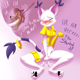 blush bottomless breasts cat clothed clothing digimon eyeofcalamity eyewear feline female fingering gatomon gloves goggles half-dressed mammal mouse rodent rubber_gloves shirt tail_ring tickling unbirthing vorarephilia
Rating: Explicit
Score: 29
User: APimpFromBuffalo
Date: September 07, 2012
