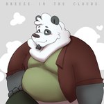 anthro belly big_belly black_body black_nose blush clothing humanoid_hands male overweight overweight_male shirt solo topwear white_body phloffee breeze_in_the_clouds cumuli_(breeze_in_the_clouds) bear giant_panda mammal 1:1 2022 hi_res