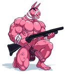 abs animal_genitalia animal_penis anthro areola arm_wraps balls barazoku biceps big_balls big_muscles big_penis deltoids equine_genitalia equine_penis erection eye_patch eyebrows eyewear feet fur genitals gun holding_gun holding_object holding_ranged_weapon holding_weapon huge_muscles humanoid_feet humanoid_hands kneeling male medial_ring mismatched_animal_genitalia mismatched_animal_penis mismatched_genitalia mismatched_penis muscular muscular_anthro muscular_male navel nipples notched_ear nude on_one_knee open_mouth pecs penis pinata plantigrade ranged_weapon serratus shadow shotgun simple_background solo thick_arms thick_thighs tuft vein veiny_muscles veiny_penis weapon white_background wool_(fur) wraps posstype epic_games fortnite lt._john_llama animate_inanimate camelid living_pinata llama mammal 2024 hi_res