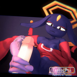 anthro bouncing_breasts breasts claws clothed clothing ear_piercing eyelashes feet female floppy_ears foot_fetish foot_play footjob forehead_gem fur gem halo makeup male male/female piercing prehensile_feet prehensile_footjob sex simple_background talonjob talons toe_claws toes topwear tednotbob nine_sols red_candle_games goumang_(nine_sols) felid feline mammal solarian 1:1 3d_(artwork) 3d_animation animated digital_media_(artwork) loop