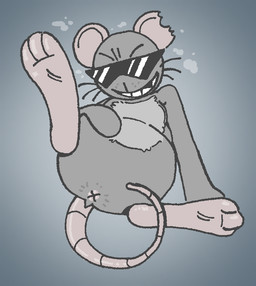 anthro anus anus_only bite_mark breath clipped_ear eyewear feet feral looking_at_viewer lying male male_anthro missing_tooth on_back presenting presenting_anus solo sunglasses wearing_sunglasses whiskers x_anus 2nnie mewgenics radical_rat_(mewgenics) mammal murid murine rat rodent colored digital_drawing_(artwork) digital_media_(artwork) shaded
