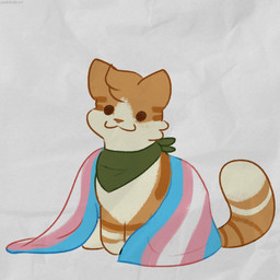 :3 chibi feral fur green_kerchief green_neckerchief head_tuft kerchief lgbt_pride markings neckerchief neckwear orange_body orange_fur paper pride_colors solo striped_body striped_fur striped_markings striped_tail stripes tail tail_markings text transgender_pride_colors tuft paddedpurr domestic_cat felid feline felis mammal 1:1 artist_name colored digital_drawing_(artwork) digital_media_(artwork)
