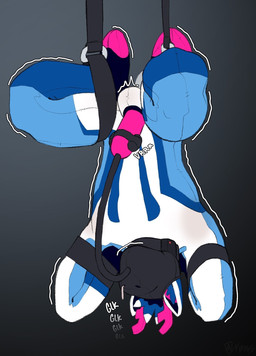 anthro arms_tied big_penis bodily_fluids bound catheter catheter_in_urethra collar cum cum_circulation cum_in_mouth cum_in_self cum_inside drinking drinking_cum drinking_own_cum erection genital_fluids genitals gimp_mask humanoid_genitalia humanoid_penis legs_tied male male_anthro mask medical_instrument muscular muscular_anthro muscular_male muscular_sub penile penis plushie-like scientific_instrument sex_toy shock_collar solo submissive submissive_anthro submissive_male swallowing upside_down vibrator vibrator_on_penis rynnks deer mammal hi_res