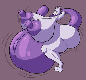 anthro areola belly big_areola big_belly big_breasts big_butt big_nipples breasts butt female hands_behind_head huge_areola huge_belly huge_breasts huge_butt huge_hips huge_nipples huge_thighs hyper hyper_belly hyper_breasts hyper_butt hyper_pregnancy multicolored_body nipples nude pregnant pregnant_anthro pregnant_female puffy_areola puffy_nipples purple_areola purple_eyes purple_nipples solo thick_thighs two_tone_body wide_hips evilfiendish nintendo pokemon generation_1_pokemon legendary_pokemon mewtwo pokemon_(species) absurd_res hi_res