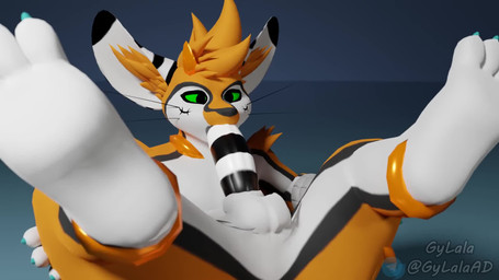 anthro autofellatio balls black_penis fur genitals hair male masturbation oral oral_masturbation oral_penetration orange_body orange_fur penetration penile penile_masturbation penile_penetration penis penis_in_mouth penis_in_own_mouth solo striped_genitalia striped_penis stripes thrusting white_body white_fur white_penis gylala gylala_(character) chuki 16:9 3d_(artwork) 3d_animation animated blender_(artwork) blender_cycles_(artwork) digital_media_(artwork) hi_res high_framerate loop no_sound short_playtime video widescreen