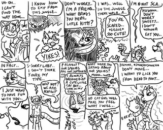 anthro anthro_on_feral bedroom_eyes bestiality bodily_fluids clothed clothing coiling coiling_around_neck coiling_around_torso dialogue dominant dominant_female dominant_feral duo eye_contact eyes_in_darkness eyewear face_lick female female_on_anthro feral french_kissing glasses heart_(marking) heart_symbol hypnosis hypnotic_eyes kiss_mark kissing licking lipstick looking_at_another makeup male male/female male_on_feral markings mind_control narrowed_eyes nervous questionable_consent ringed_eyes ripping_clothing saliva scared seductive spiral spiral_eyes submissive submissive_anthro submissive_male sweat tail_between_others_legs text tongue torn_clothing undressing_another wearing_glasses flamez66 liam_(lmann) ambient_arachnid ambient_arthropod ambient_spider domestic_cat felid feline felis mammal reptile scalie snake 2010 black_and_white comic english_text monochrome