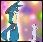 2014 backlash91 female flower lucario male mewtwo nintendo pokémon purple_eyes red_eyes sharp_claws size_difference spikes standing video_games
Rating: Safe
Score: 2
User: Finchmaster
Date: April 22, 2014