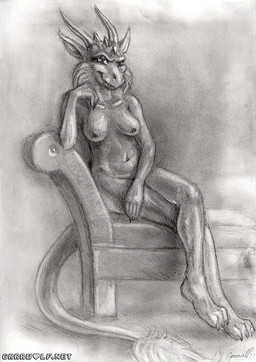 anthro areola biped breasts cheek_tuft dragon_tail facial_tuft female fingers furniture grin hair head_spikes horn looking_at_viewer nipples non-mammal_breasts nude nude_anthro nude_female on_sofa simple_background sitting sitting_on_sofa smile sofa solo spikes spikes_(anatomy) tail tail_tuft teeth toothy_grin tuft grrrwolf mythology tachyion_(defenbaugh_bahumot) dragon mythological_creature mythological_scalie scalie