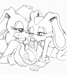 bad_parenting big_breasts black_and_white breasts cream_the_rabbit cub cum cum_in_mouth cum_inside female gloves lagomorph long_ears mammal milf monochrome mother nipples nude one_eye_closed parent penis plain_background rabbit sega sex smile sonic_(series) titfuck unknown_artist vanilla_the_rabbit white_background young
Rating: Explicit
Score: 5
User: Chadbeats
Date: September 09, 2010