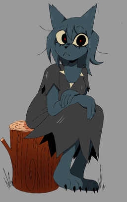 anthro blue_body blue_ears blue_hair claws clothed clothed_anthro clothed_female clothing dress eyelashes female female_anthro fingers grey_background grey_clothing grey_dress hair log looking_at_viewer simple_background sitting sitting_on_log solo toe_claws wood kiwisharku catwitch_(xarop77) domestic_cat felid feline felis mammal 2025 digital_drawing_(artwork) digital_media_(artwork) hi_res