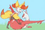 2014 anus balls braixen canine cum female fennec feral fox fur interspecies kabramari latias legendary_pokémon male mammal nintendo penis pokémon pussy sex straight video_games
Rating: Explicit
Score: 10
User: toh
Date: January 07, 2014