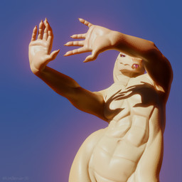 abs anthro blep female fingernails muscular muscular_female nails nude purple_eyes scales shadow solo tongue tongue_out trend mess_maker sladdoska_(modeler) shadow_hands_challenge marha_(sladdoska) reptile scalie snake 1:1 3d_(artwork) absurd_res digital_media_(artwork) hi_res meme portrait