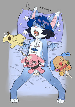 anthro balls biped bodily_fluids countershade_face countershade_torso countershading cum cum_in_plushie cum_inside cum_through eyebrows eyes_closed genital_fluids genitals hair looking_pleasured male masturbation membrane_(anatomy) membranous_wings nipples nude open_mouth orgasm orgasm_face pacifier penile penile_masturbation pink_nose plushie plushophilia shota solo wings young young_anthro young_male nononge salem_(princefiend) bat mammal absurd_res hi_res