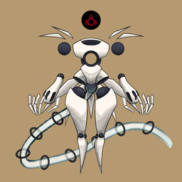 ambiguous_gender floating_hands floating_limbs front_view looking_at_viewer machine metallic_body ring solo standing heikidraws humanoid robot 1:1 2025 absurd_res digital_media_(artwork) hi_res shaded