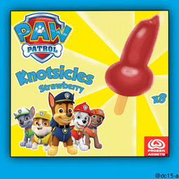 animal_genitalia canine_genitalia dessert feral food genitals group ice_cream male popsicle text toony young dc15_a paw_patrol chase_(paw_patrol) marshall_(paw_patrol) rocky_(paw_patrol) rubble_(paw_patrol) zuma_(paw_patrol) canid mammal 1:1 english_text hi_res