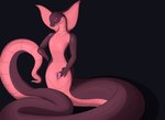 animal_genitalia anthro apode cloaca female genitals legless pussy serpentine solo spread_pussy spreading leafysnivy serenity_(leafysnivy) draconcopode naga reptile scalie snake absurd_res hi_res