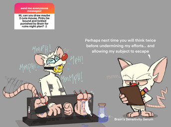 3_toes anthro ball_gag barefoot bdsm blush bodily_fluids bondage bound duo feet foot_fetish gag gagged laugh male male/male muffled paws plantigrade punishment restraints rope sensitive_feet simple_background sitting soles sound_effects stocks submissive submissive_male tail tears text tickle_fetish tickle_torture tickling tickling_feet toe_restraints toes mrpawpaw animaniacs animaniacs_(2020) ngl pinky_and_the_brain warner_brothers pinky pinky_(warner_brothers) the_brain mammal mouse murid murine rodent digital_media_(artwork) english_text hi_res sketch
