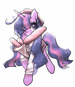baguette bottomwear bread clothing collared_shirt dress_shirt female feral food horn looking_at_viewer one_eye_closed shirt simple_background skirt smile smiling_at_viewer solo sparkles topwear trotting wink petaltwinkle friendship_is_magic hasbro my_little_pony mythology twilight_sparkle_(mlp) equid equine mammal mythological_creature mythological_equine unicorn animated hi_res