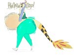 after_vore anthro belly big_belly big_butt butt duo male male_pred overweight simple_background thick_thighs vore white_background dongwongtang nintendo pokemon generation_3_pokemon milotic pokemon_(species) 2020 hi_res