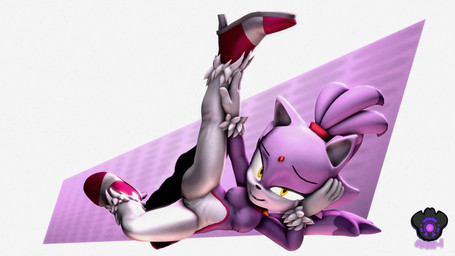 anthro breasts camel_toe clothed clothing female female_anthro fur hair logo looking_at_viewer purple_body purple_fur simple_background smile solo tail text yellow_eyes yoga gdbr-1 randomgloves sega sonic_the_hedgehog_(series) blaze_the_cat domestic_cat felid feline felis mammal 2024 3d_(artwork) absurd_res artist_logo artist_name digital_media_(artwork) hi_res source_filmmaker_(artwork) widescreen
