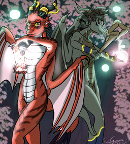 anthro casual_nudity druid female healer magic_user nude nudist tribal_spellcaster yoshitoki92 mythology drakthyr yoshitoki_(character) dragon mythological_creature mythological_scalie scalie absurd_res hi_res