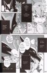 comic dragon english_text female feral greyscale hi_res licking male mikaduki_karasu monochrome mythological_creature mythological_scalie mythology scalie text tongue tongue_out translated