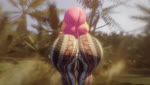 anthro ass_clapping big_breasts big_butt breasts butt butt_focus butt_jiggle butt_slap clothing curvy_figure detailed_background duo eyelashes female flare_pants forest forest_background green_body green_eyes green_skin huge_breasts huge_butt jiggling looking_back male male/female muscular muscular_male nature nature_background nipples pink_body plant shockwave slap slapping_own_butt slapping_self sound_effects standing tail thick_thighs tree twerking voluptuous voluptuous_anthro voluptuous_female wide_hips sound_warning vulkyasha forbidden_pants marvel sega sonic_the_hedgehog_(series) amy_rose hulk humanoid mammal 2025 3d_(artwork) 3d_animation animated digital_media_(artwork) short_playtime sound webm widescreen