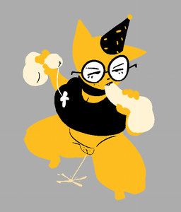 anthro big_breasts black_clothing black_shirt black_topwear bodily_fluids bottomless bottomless_anthro bottomless_female breasts cleavage clothed clothing crouching cum_on_shirt disembodied_penis double_handjob eyewear fellatio female female_anthro fingers genital_fluids genitals glasses grey_background group hand_on_penis handjob hat headgear headwear huge_thighs male mmf_threesome oral party_hat peeing peeing_on_ground penile penis penis_in_mouth pubic_stubble round_glasses sex shirt simple_background thick_thighs topwear trio urine urine_on_ground vulva echossmetches bananashrimp_(xarop77) felid feline mammal 2024 digital_drawing_(artwork) digital_media_(artwork) english_description