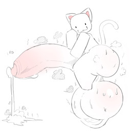 :3 balls big_balls big_butt big_penis bodily_fluids butt cum ejaculation genital_fluids genitals huge_balls huge_butt huge_penis hyper hyper_balls hyper_genitalia hyper_penis male masturbation musk musky_balls musky_penis penis scrotum_flap simple_background solo sweat sweaty_balls sweaty_butt sweaty_genitalia tail f_d_e_i_a roblox animal_humanoid classic_cat_(roblox) felid feline humanoid mammal mammal_humanoid 1:1 hi_res