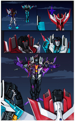 breasts clothed clothing duo facepalm female flying glowing glowing_eyes graffiti group hooves horn kiss_mark machine male metallic_body multi_breast multi_limb night size_difference skimpy slaanesh_mark teleportation text trio akyuatron hasbro takara_tomy transformers warhammer_(franchise) warhammer_40000 seeker skywarp slaaneshi_cultist starscream thundercracker chaos_daemon cybertronian daemon_of_slaanesh demon humanoid keeper_of_secrets robot absurd_res comic english_text hi_res