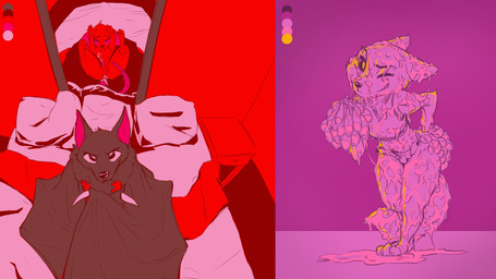 altered_reflection anal anal_orgasm anal_penetration anthro anthro_on_anthro anthro_penetrated anthro_penetrating anthro_penetrating_anthro barefoot bat_wings bed biped blush bodily_fluids bottomwear cheerleader clothed clothing color_swatch condom crop_top cum cum_covered cum_everywhere cum_in_ass cum_inside cum_pool cum_string cum_while_penetrated duo ejaculation erection excessive_cum excessive_genital_fluids eyes_closed fangs feet female filled_condom furniture genital_fluids genitals hand_on_hip hands-free head_tuft holding_object inside invisible looking_at_viewer male male/male male_penetrated male_penetrating male_penetrating_male membrane_(anatomy) membranous_wings messy midriff mirror nude one_eye_closed orgasm penetration penis pillow pink_background reflection reflectionless sex sexual_barrier_device shirt simple_background skirt smile solo standing tank_top teeth topwear tuft wings wink ittybittykittytittys disney zootopia deke_(ittybittykittytittys) fan_character isaac_(ittybittykittytittys) skye_(zootopia) bat canid canine fox mammal megabat mouse murid murine rodent vampire 16:9 2019 hi_res multiple_images restricted_palette widescreen