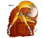 2005 bent_over black_nose black_sclera blue_eyes breasts butt claws digimon facial_markings female fox7 gloves markings navel presenting presenting_hindquarters pussy raised_tail renamon
Rating: Explicit
Score: 4
User: ChestFox
Date: March 22, 2014