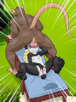 5_fingers 5_toes adolescent adolescent_penetrated adult_on_adolescent age_difference anthro anus areola asphyxiation backsack balls bodily_fluids breasts butt chair deep_throat duo ejaculation face_fucking feet fellatio female female_penetrated fingers fur furniture genital_fluids genitals grass hair humanoid_feet irrumatio larger_male loli lying male male/female male_penetrating male_penetrating_female masturbating_while_penetrated masturbation neck_bulge nipples nude older_male on_back open_mouth oral oral_penetration outdoor_nudity outside outside_sex penetration penile penile_penetration penis_in_mouth plant plantigrade rough_sex saliva saliva_string sex size_difference small_breasts smaller_penetrated soles spread_legs spreading tail toes vaginal vaginal_fluids vaginal_masturbation vaginal_squirting vaginal_squirting_while_penetrated young young_anthro young_female young_penetrated younger_female younger_penetrated xever_(artist) jalka bear giant_panda mammal murid murine rat rodent 2025 3:4 digital_drawing_(artwork) digital_media_(artwork) hi_res