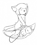 anthro duo eyes_closed female female/female grinding interspecies metamorphosis nude pokephilia simple_background straddling transformation white_background young young_anthro jellymouse nintendo pokemon arthropod domestic_cat felid feline felis generation_1_pokemon insect mammal metapod pokemon_(species) black_and_white monochrome