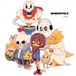 ambiguous_gender anthro armless bodily_fluids bone brown_hair cape clothing electronics female gloves group hair handwear headphones male simple_background skeleton sweat text bim0ngsam0ng undertale undertale_(series) alphys annoying_dog_(undertale) flowey_the_flower frisk_(undertale) loren_(undertale) monster_kid napstablook papyrus_(undertale) sans_(undertale) animated_skeleton canid canine canis domestic_dog ghost human lizard mammal pomeranian reptile scalie spirit spitz undead 1:1 english_text hi_res brother_(lore) brothers_(lore) sibling_(lore)