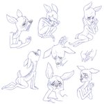 all_fours anguish anthro arm_support bodily_fluids butt crying ears_down eyebrows fur hooves humanoid_hands leaning_on_elbow looking_up male nude open_mouth pivoted_ears sad scut_tail short_tail sitting snout solo tail tears unguligrade ljrmr blue_(ljrmr) deer mammal 1:1 2016 digital_drawing_(artwork) digital_media_(artwork) hatching_(art) hi_res paint_tool_sai_(artwork) shaded sketch_page nonbinary_(lore)