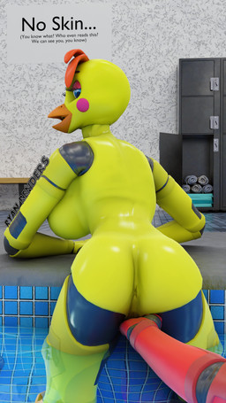 anthro beak breasts butt duo female genitals hair looking_at_viewer machine male male/female nude open_mouth skinny_dipping solo_focus vulva binocszoomx10 disembowell_(modeler) red-eye_(modeler) five_nights_at_freddy's five_nights_at_freddy's_2 scottgames foxy_(fnaf) toy_chica_(fnaf) animatronic avian bird canid canine chicken fox galliform mammal phasianid robot 3d_(artwork) 4k 9:16 absurd_res blender_(artwork) blender_cycles_(artwork) digital_media_(artwork) hi_res remake