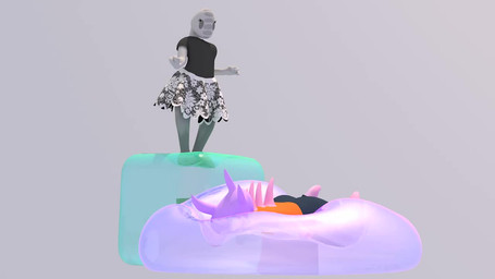 bottomwear bouncing breasts bubble clothing dress enjoyment featureless_crotch female flopping pants skirt squish skeletorskeletonized c4d marlie_obsolete dinosaur prehistoric_species reptile scalie 16:9 3d_(artwork) 3d_animation animated cinema_4d_(artwork) digital_media_(artwork) no_sound short_playtime video widescreen