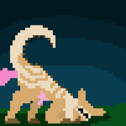 brown_hooves disembodied_penis female female_feral feral feral_penetrated fur genitals green_ground hooves on_ground orange_body orange_fur penetration penis pink_penis pink_teats pink_udders raised_tail simple_background solo tail tan_body tan_fur tan_stripes teats udders therealmessyroomguy1 wild_hearts deer mammal 1:1 animated digital_media_(artwork) loop pixel_(artwork) pixel_animation