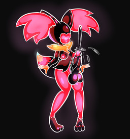 balls big_penis black_background black_cum bodily_fluids colored_cum corruption cum erection genital_fluids genitals glowing gynomorph intersex lips penis simple_background solo standing thick_lips unusual_bodily_fluids unusual_cum unusual_genital_fluids brokent nintendo pokemon cursed_fleshlight_(gorila_invisible) delphox generation_6_pokemon pokemon_(species) full-length_portrait hi_res portrait