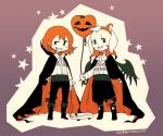 cape clothing coffin cosplay duo heart_symbol holidays star wings ningenzoo halloween undertale undertale_(series) asriel_dreemurr chara_(undertale) boss_monster_(undertale) bovid caprine goat human mammal vampire