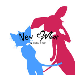 age_difference anthro duo female fur hairless male older_female simple_background tail text whiskers naircat femnair shadow_(naircat) domestic_cat felid feline felis hairless_cat mammal sphynx_(cat) 1:1 aliasing comic cover cover_art cover_page digital_media_(artwork) english_text adopted_(lore)