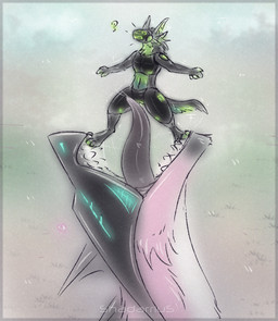 anthro anthro_on_feral balancing bestiality bodily_fluids cunnilingus cybernetics duo extreme_size_difference female feral fur genitals licking machine male open_mouth oral saliva saliva_string sex size_difference size_play smaller_female tongue vaginal visor vulva shadarrius cyborg mechanical_dragon protogen 2d_animation animated hi_res