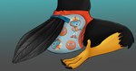 anthro butt clean_diaper clothed clothing diaper male padding solo wearing_diaper marealeopard top_wing nephy_abdl_(peregrine) avian bird falcon falconid peregrine_falcon 256:135