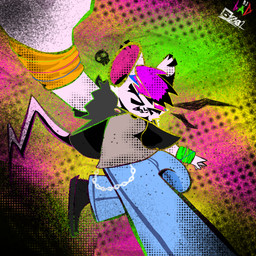 accessory alternative_fashion anthro blue_hair bone boots bottomwear chain_jewelry clothing denim denim_bottomwear denim_clothing expressive eyewear female footwear hair jacket jeans leather leather_clothing leather_jacket leather_topwear lesbian_pride_colors lgbt_pride multicolored_hair pants pin_accessory pin_button pink_body pink_hair pride_colors punk ripped_sleeves scrunchie shoes skull solo sunglasses topwear two_tone_hair bad5001 linsday_(bad5001) fancy_mouse mammal mouse murid murine rodent 1:1 hi_res