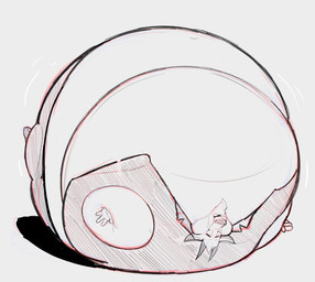 anthro belly belly_expansion belly_inflation body_inflation clothed clothing expansion exposed_belly facial_hair fur goatee helpless hooves horn humanoid_hands immobile inflation looking_aside lying male motion_lines navel on_back open_clothing open_mouth open_topwear open_vest solo spherical_inflation swollen_cheeks tight_clothing topwear vest worried gregthegoat lazygoatboi bovid caprine goat mammal hi_res