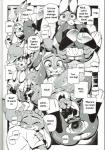 2016 absurd_res animal_genitalia animal_penis anthro bear_hand bodily_fluids canid canine canine_genitalia canine_penis comic dialogue disney duo english_text erection female female_penetrated forced fox gaping genitals hi_res interspecies ireading62 judy_hopps lagomorph leporid male male/female male_penetrating male_penetrating_female mammal monochrome nick_wilde penetration penile penile_penetration penis penis_in_pussy police pussy rabbit rape red_fox sex spats tears text true_fox vaginal vaginal_penetration zootopia